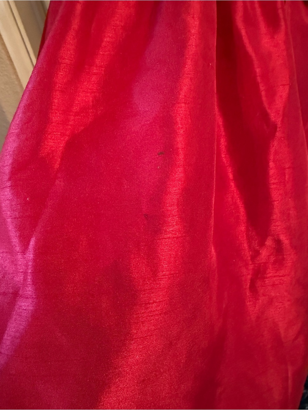 Gymboree Fancy Red Dress with Large Bow - Picture 4 of 7